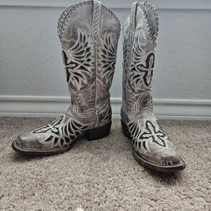 Women's Western Embroidered Cowboy Boots